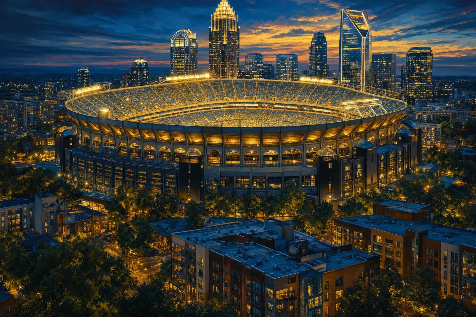 Where to stay near Bank of America Stadium