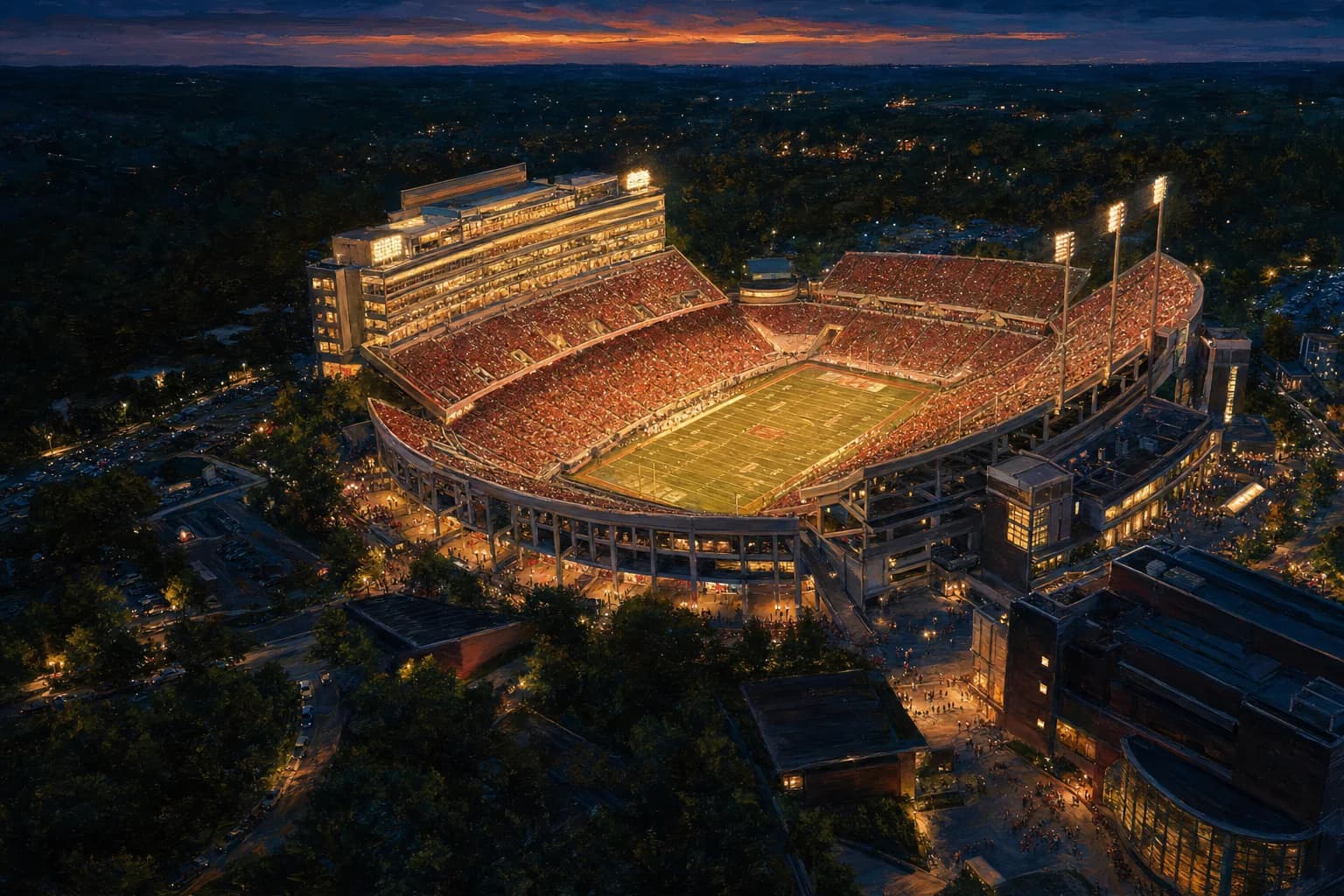 Where to stay near Carter-Finley Stadium