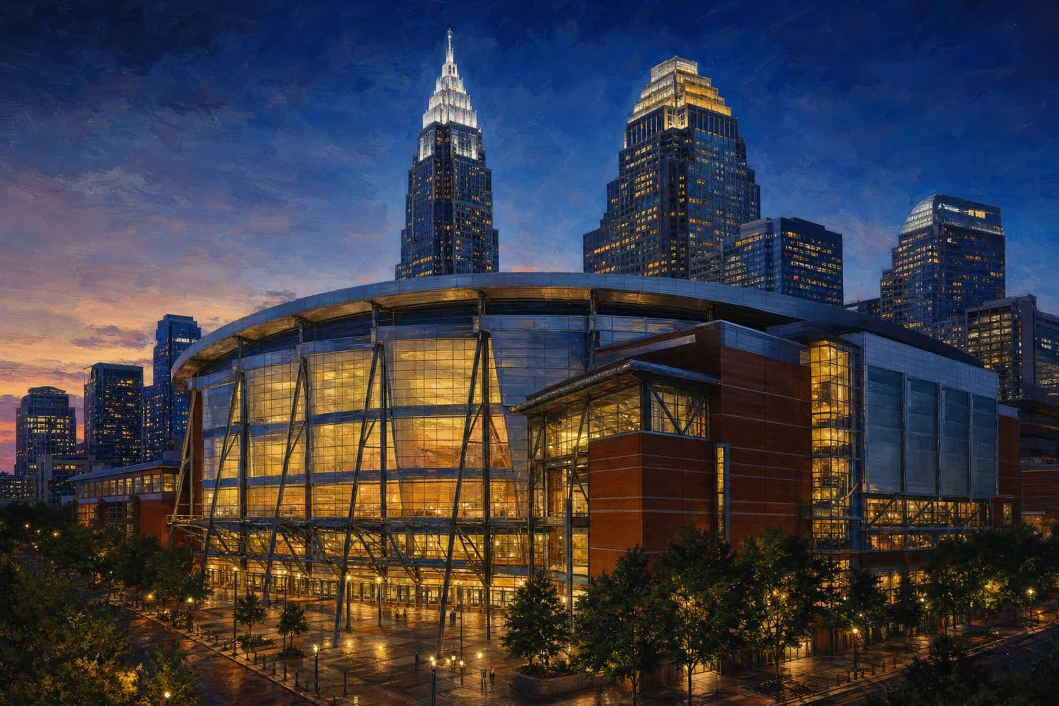 Where to stay near Spectrum Center