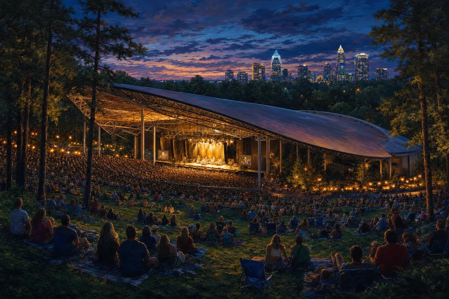 Where to stay near Truliant Amphitheater
