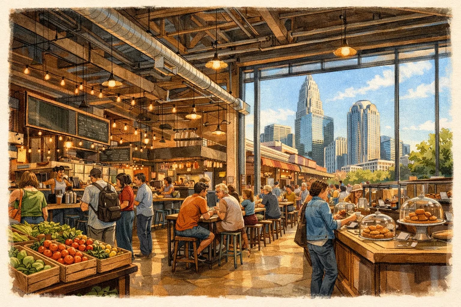 7th Street Public Market & dining near Truist Field