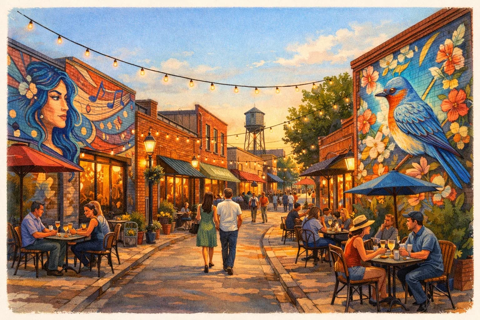 Dinner in NoDa near Neighborhood Theatre