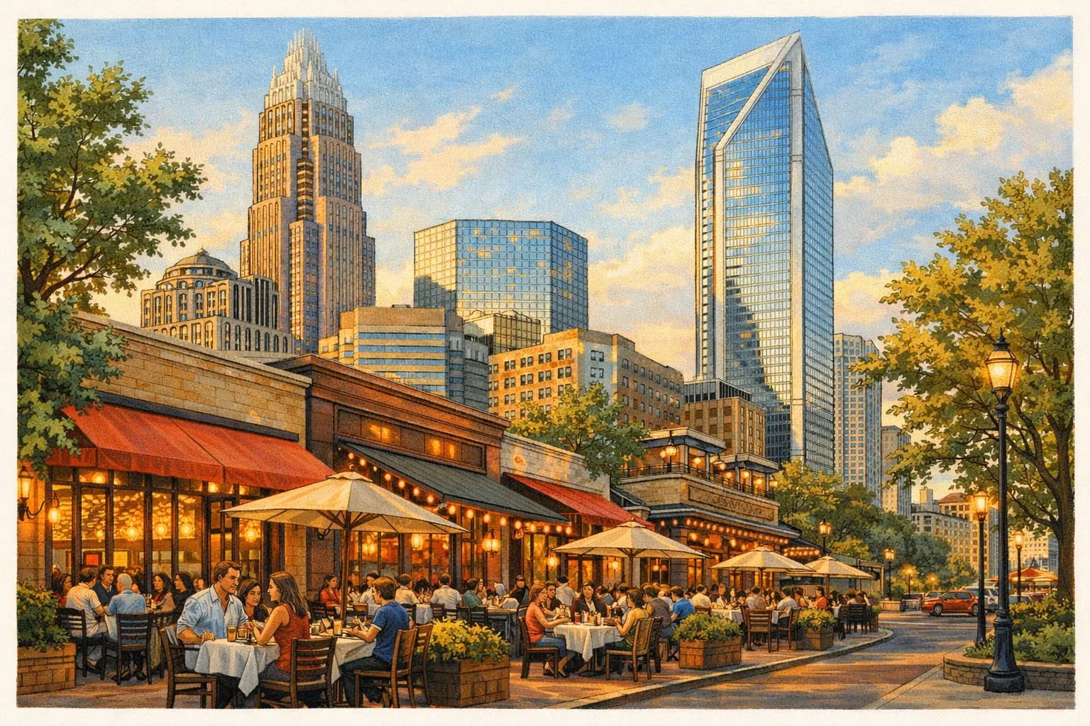 Dinner in Uptown near Charlotte Convention Center