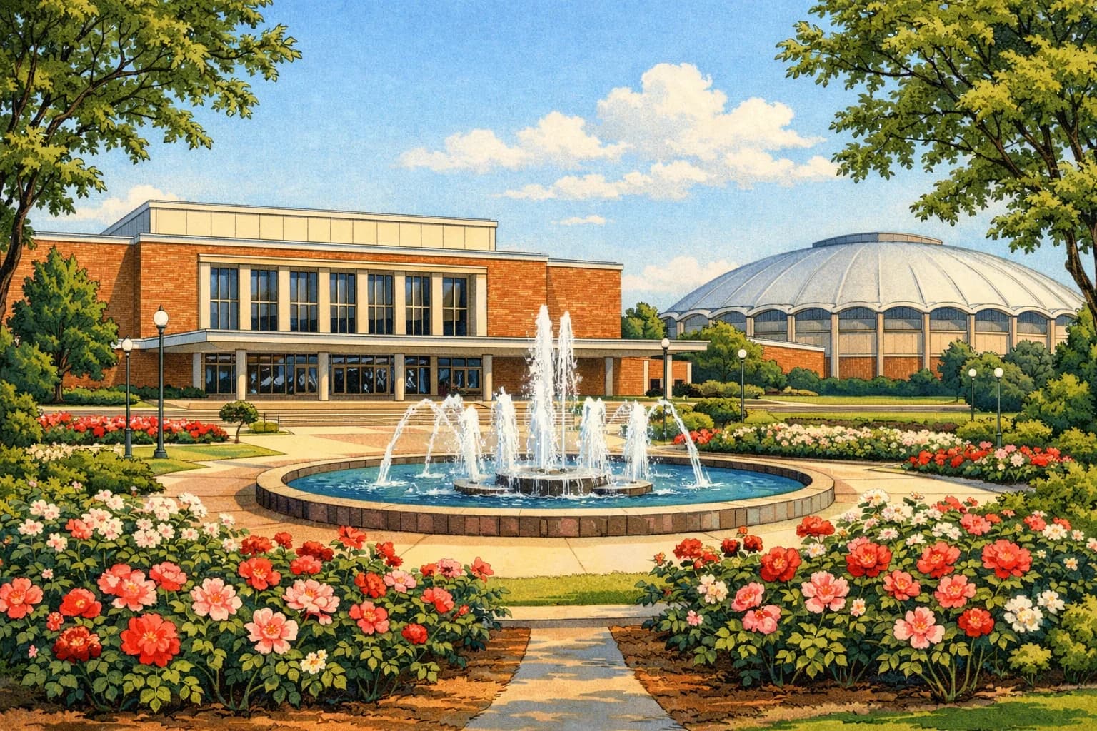 Ovens Auditorium near Bojangles Coliseum