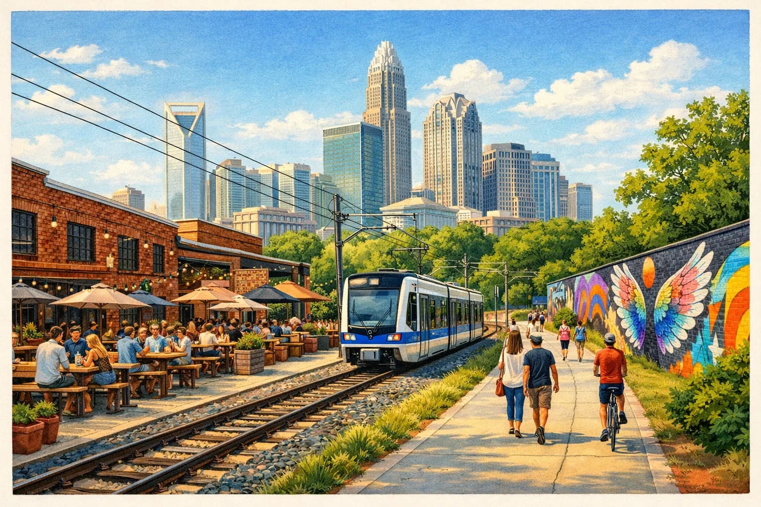 South End breweries near Spectrum Center
