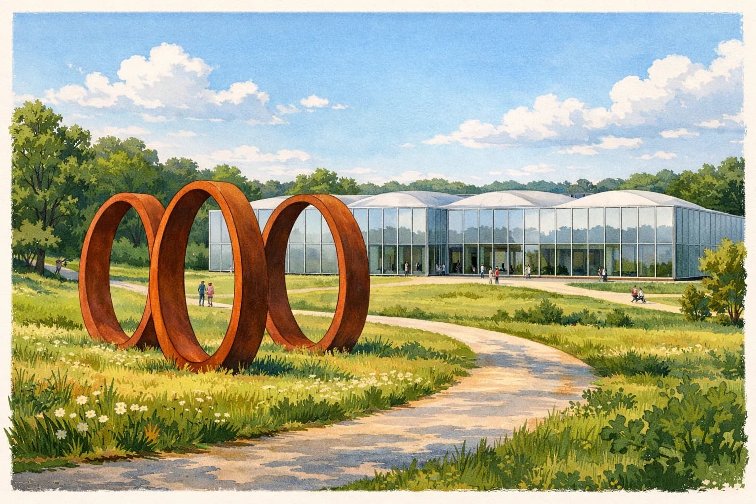 North Carolina Museum of Art near NC State