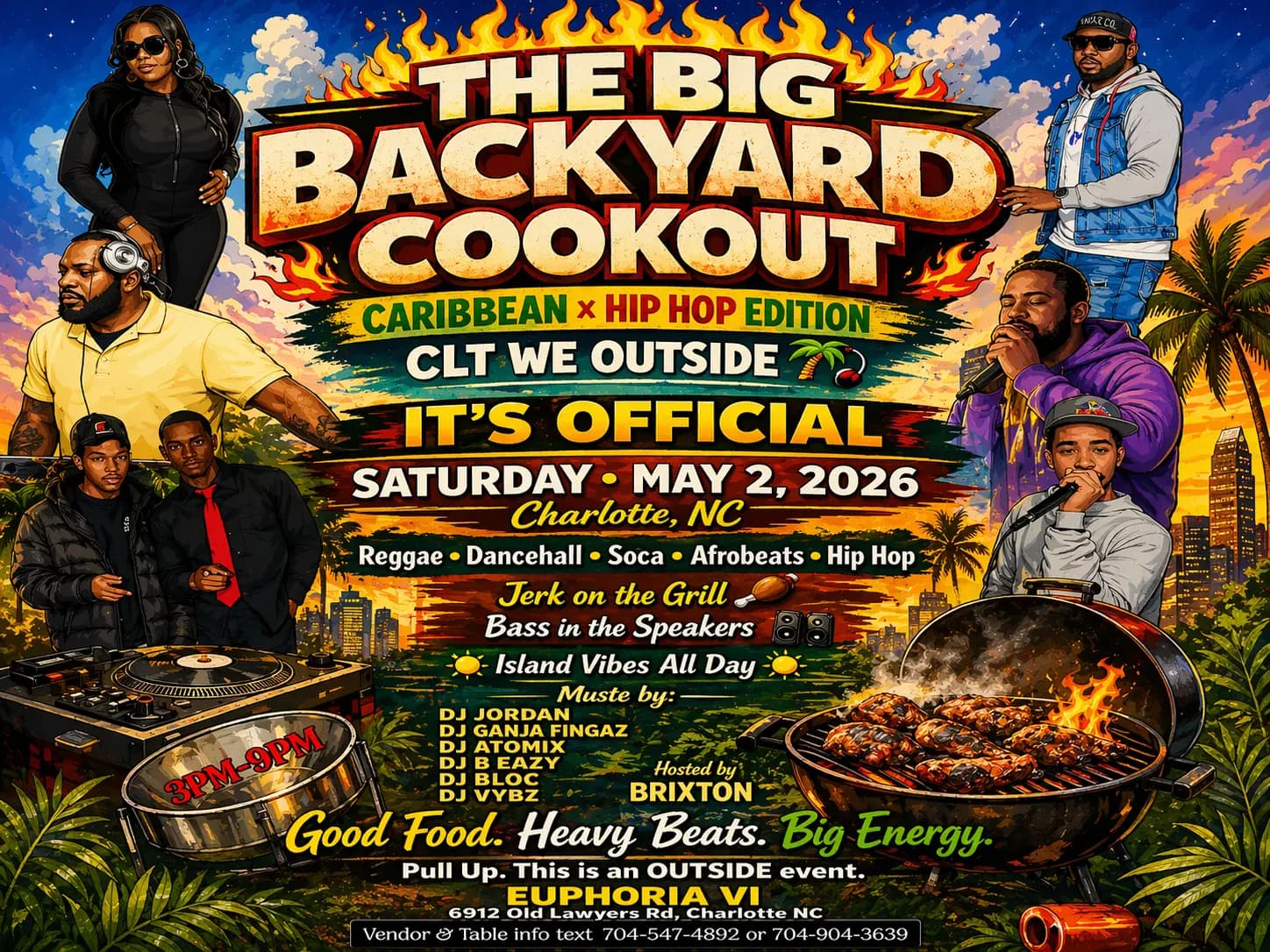 THE BIG BACKYARD COOKOUT