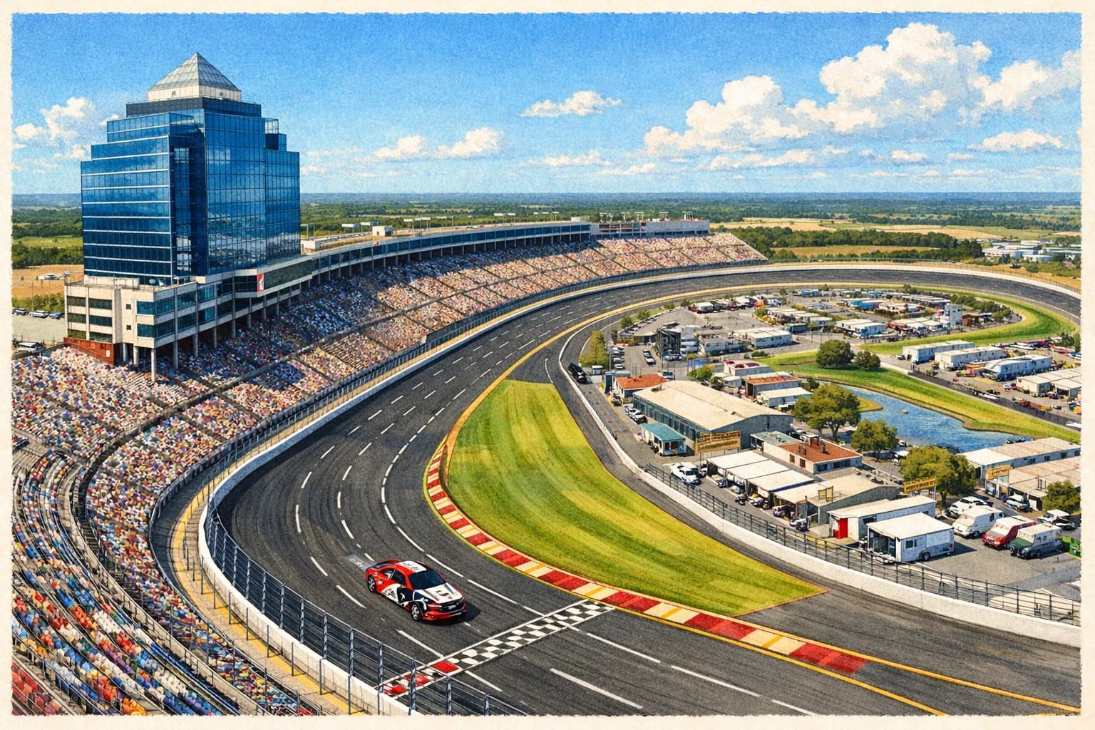 Speedway tours & driving experience near Charlotte Motor Speedway