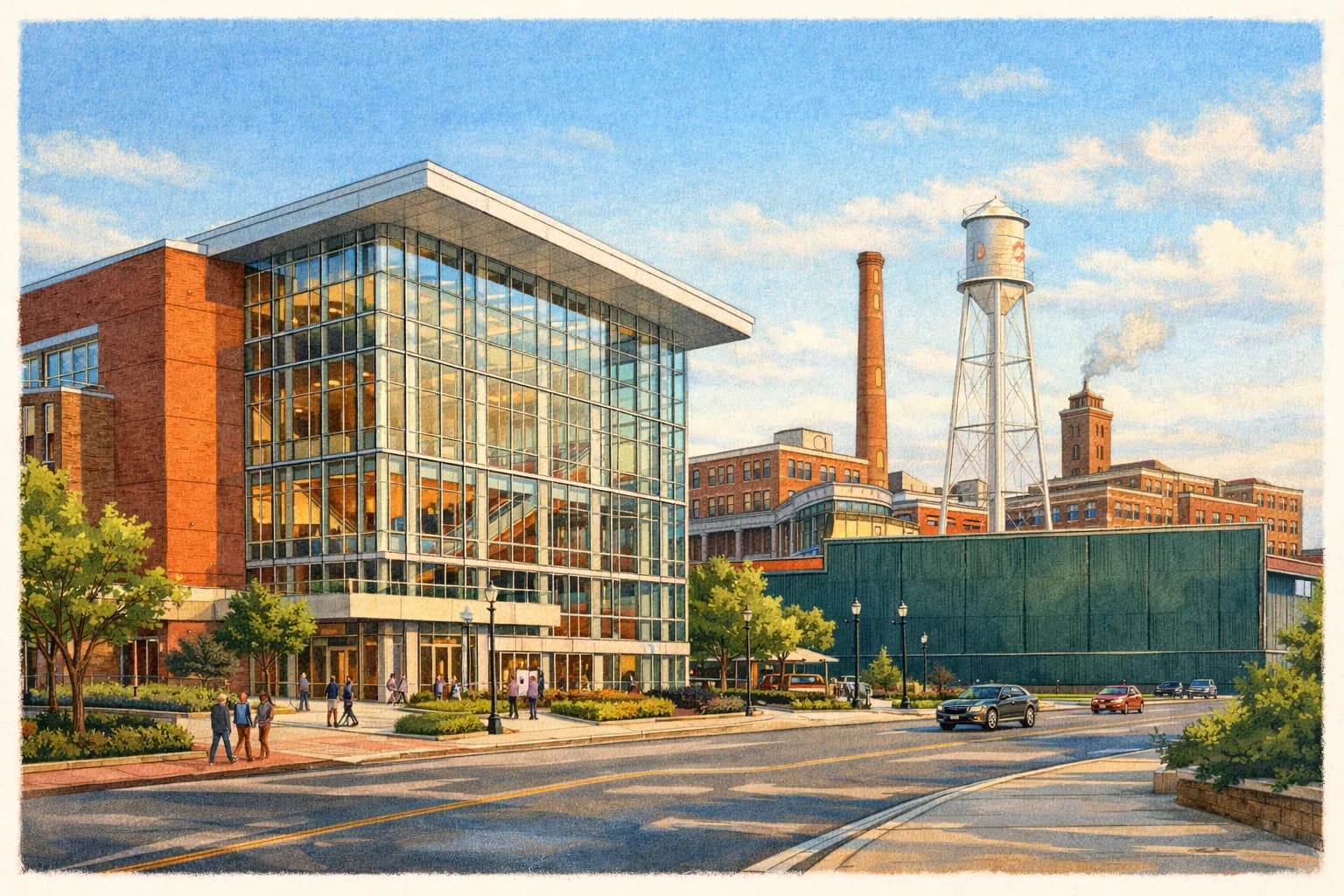 DPAC near American Tobacco Amphitheater