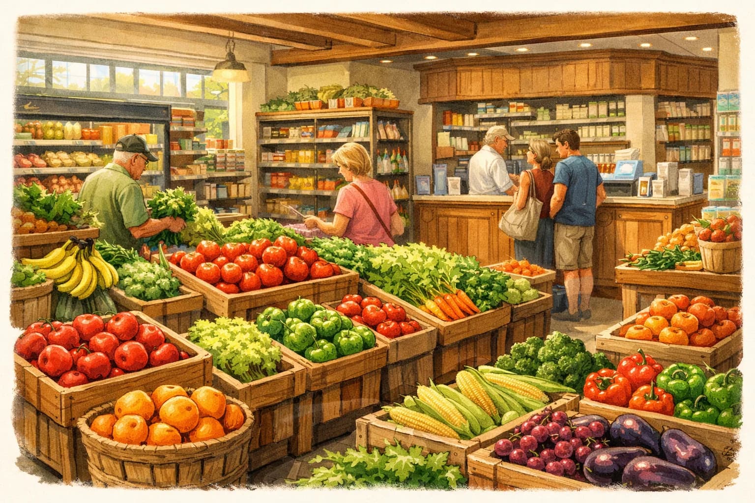 Groceries & pharmacies near Duke Raleigh Hospital
