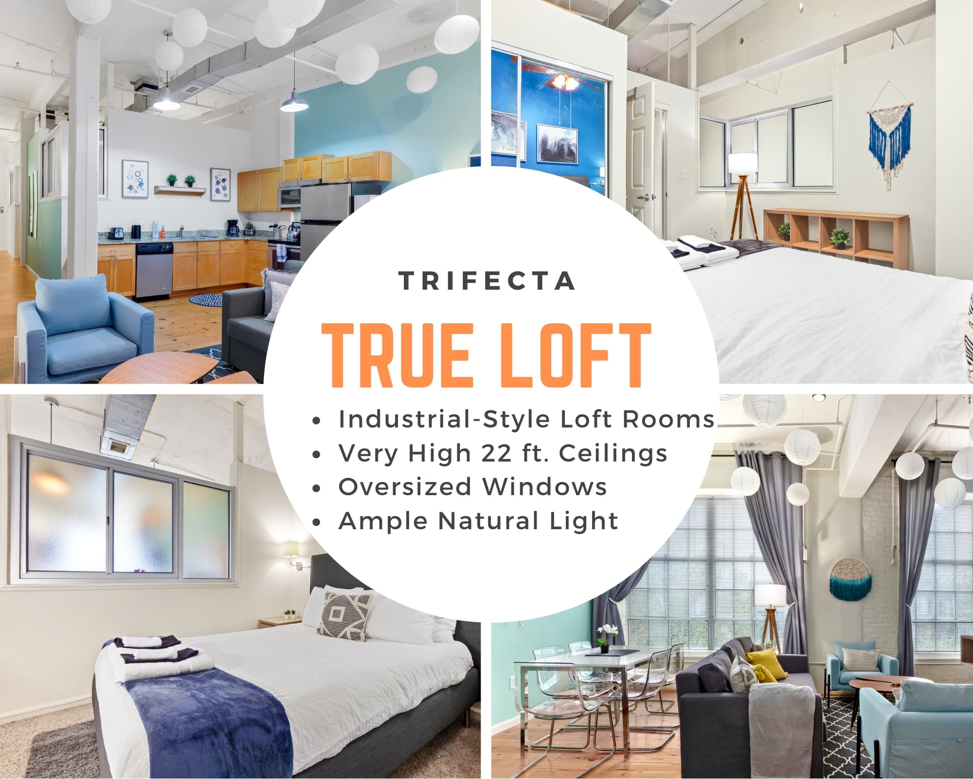 The Flowers Building furnished apartment near Durham Convention Center