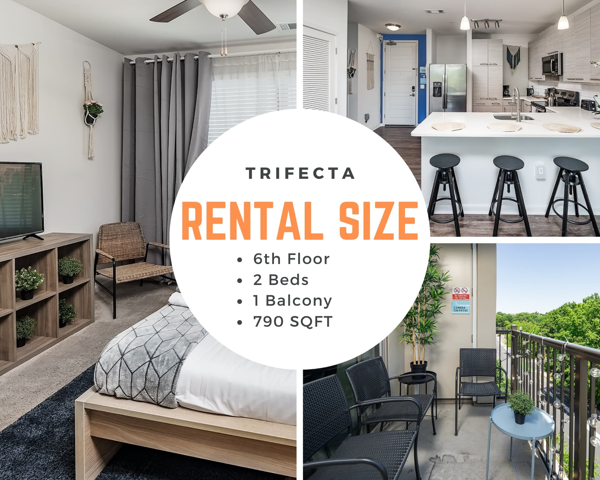 Centric Gateway furnished apartment in Charlotte