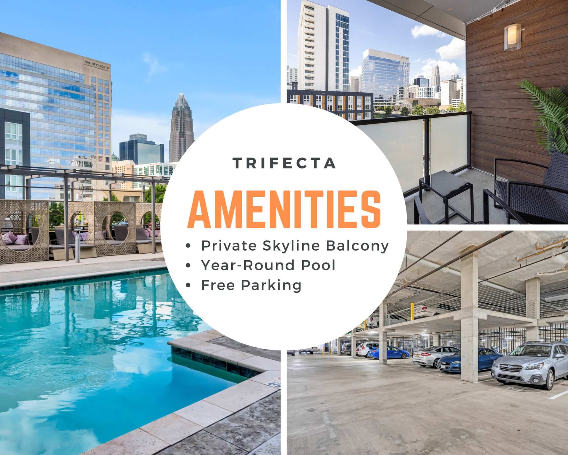 Amenities: Pool, Balcony, Parking