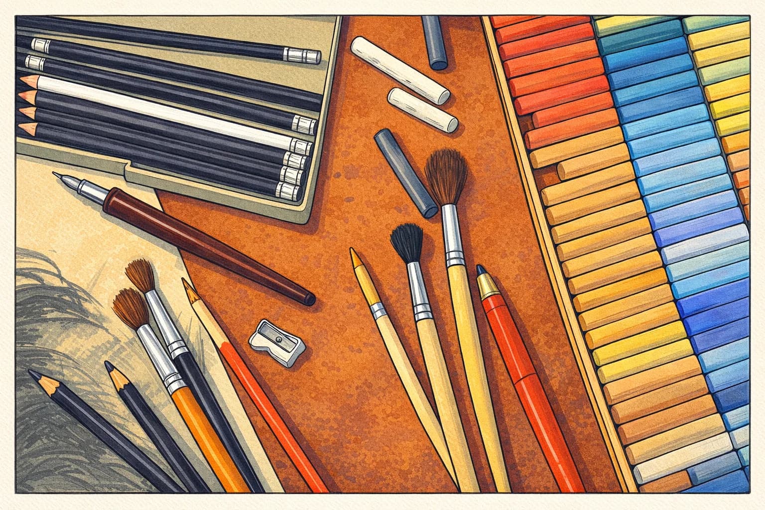Drawing Basics with Artist Sarah Olaya