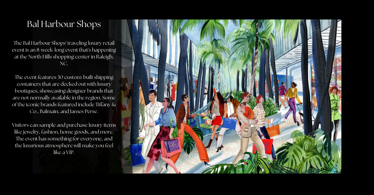 Bal Harbour Shops Things to do raleigh nc