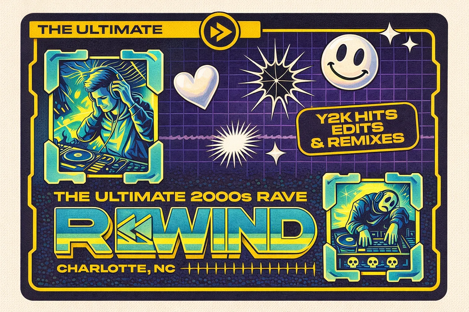 Rewind: The Ultimate 2000's Rave | Trifecta Corporate Housing