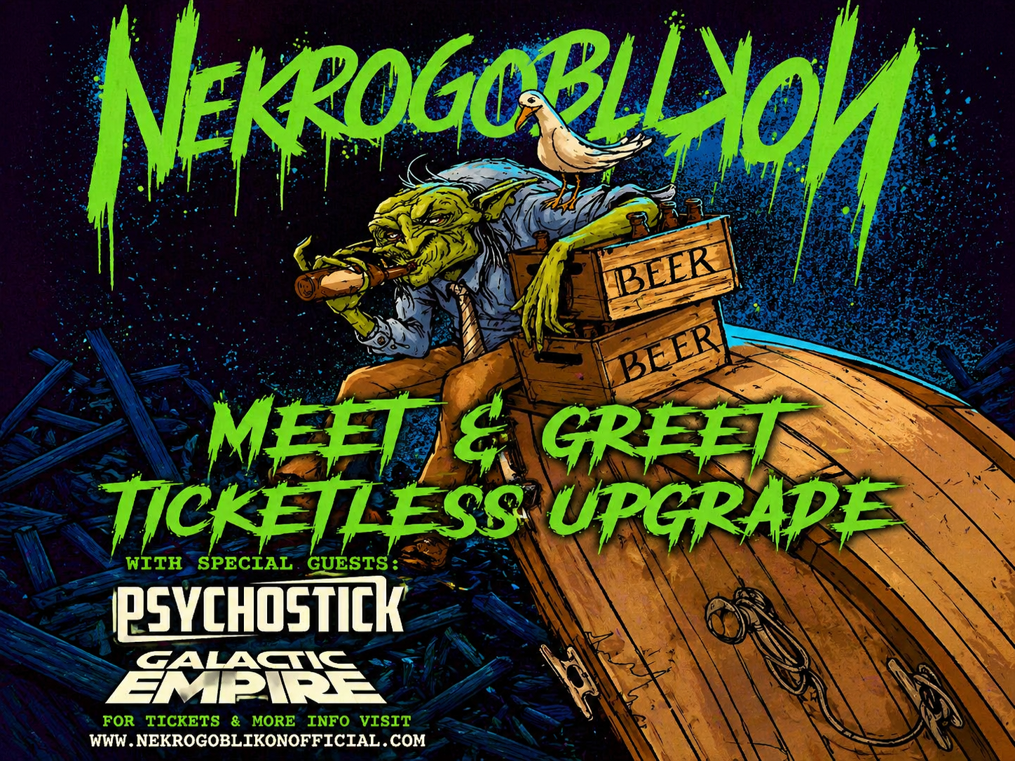 Nekrogblikon M&G Ticketless Upgrade – Charlotte
