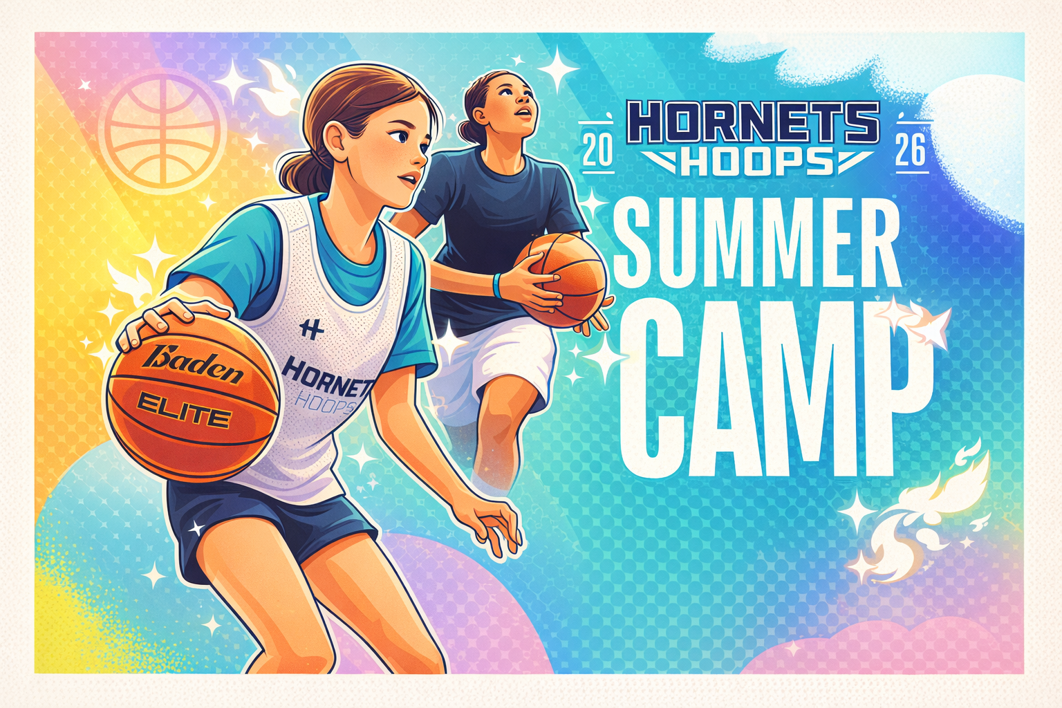 Hornets Hoops Player Camp: Myers Park Presbyterian Outreach(June 15th-19th)