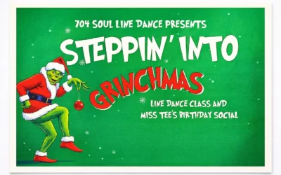 Line Dance Class & Birthday/Christmas Social – Steppin’ Into Grinchmas